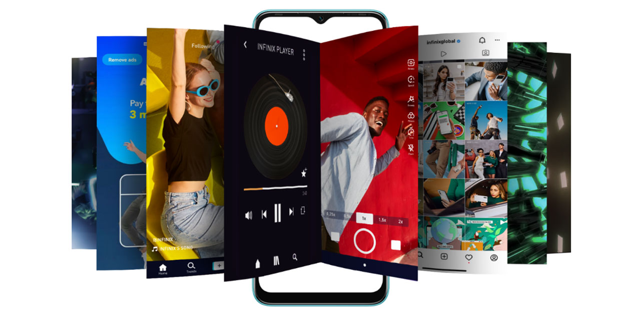 Infinix Hot I GB Ram GB Wilderness Black Dream